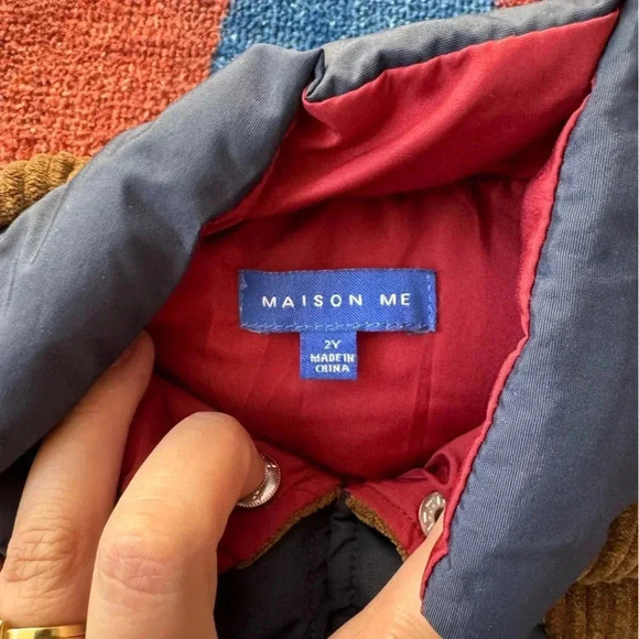 SOLD OUT Frankie Navy Vest - Maisonette - Picture 3 of 7